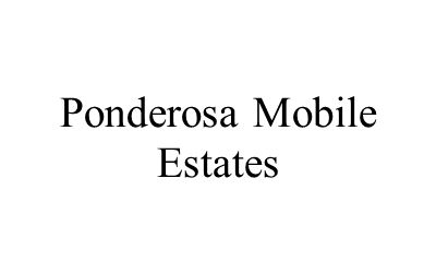 Ponderosa Mobile Estates